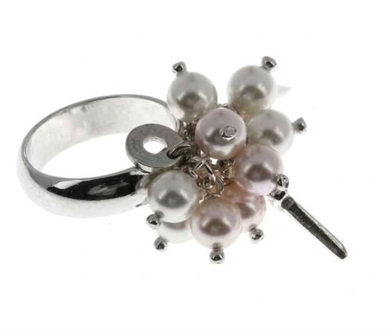 Anello Cesare Paciotti Donna in Argento JPAN0419B-14 - JPAN0419B-14